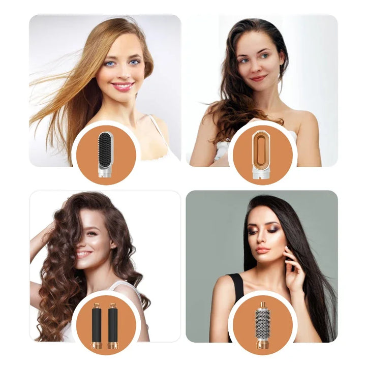 All-in-One Hair Tool for Curling, Straightening & More