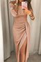 Nyra | Elegant Off-Shoulder Evening Gown