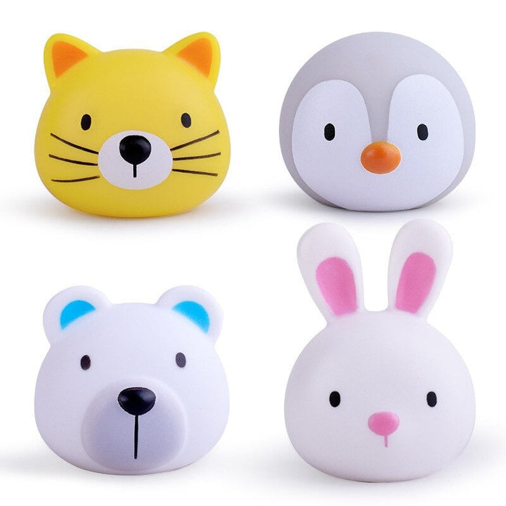Glowing Friends Bath Toy Set