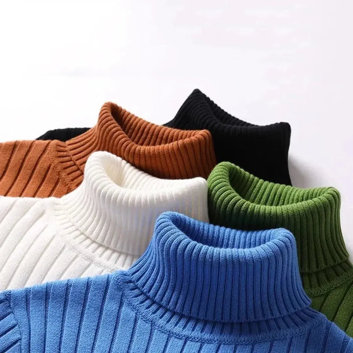 Men’s Ribbed Knit Sweater | Relaxed Fit