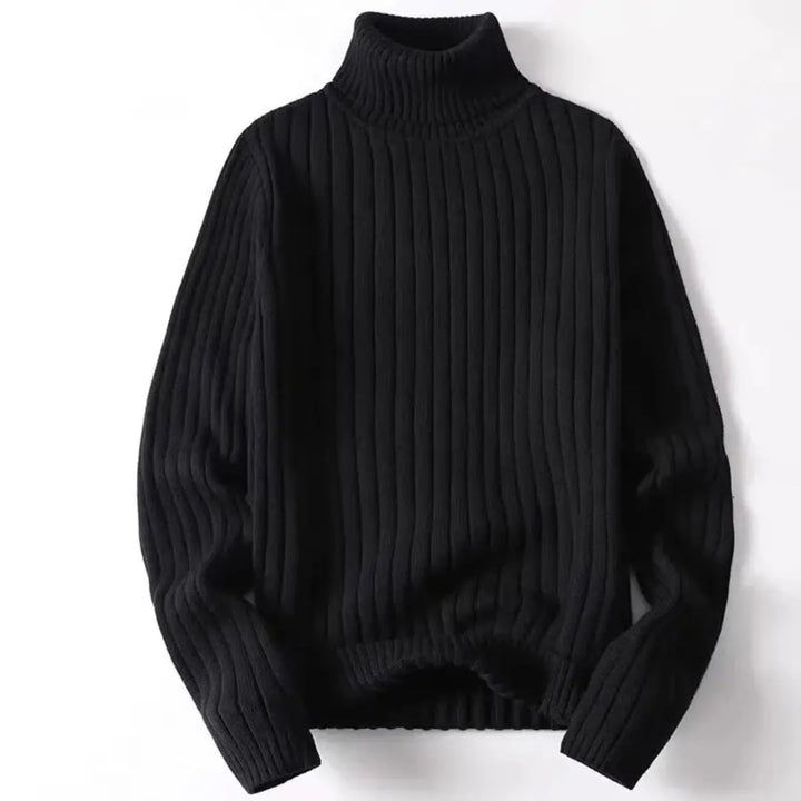 Men’s Ribbed Knit Sweater | Relaxed Fit