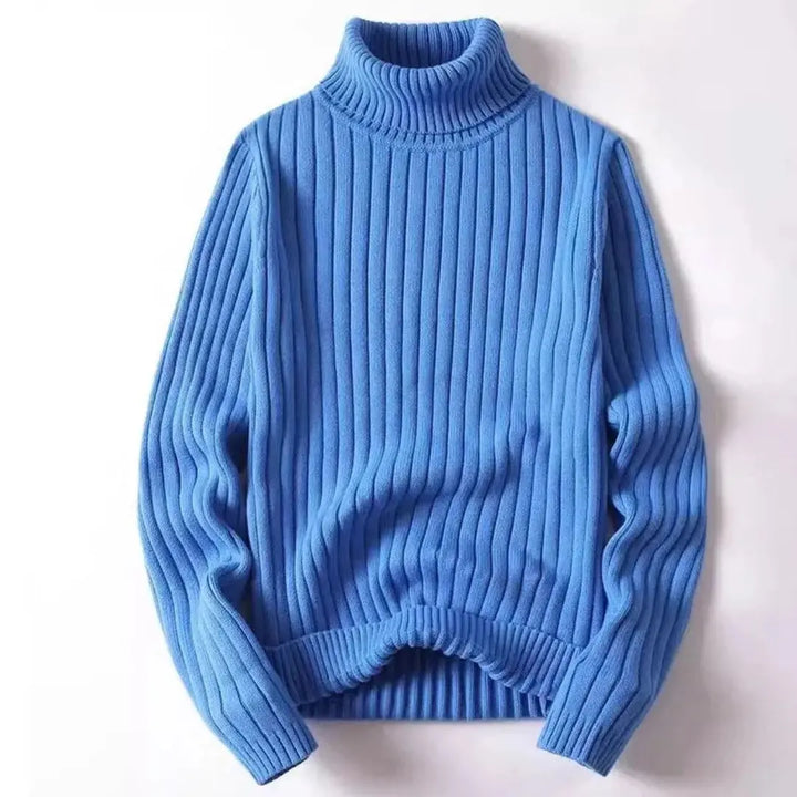 Men’s Ribbed Knit Sweater | Relaxed Fit