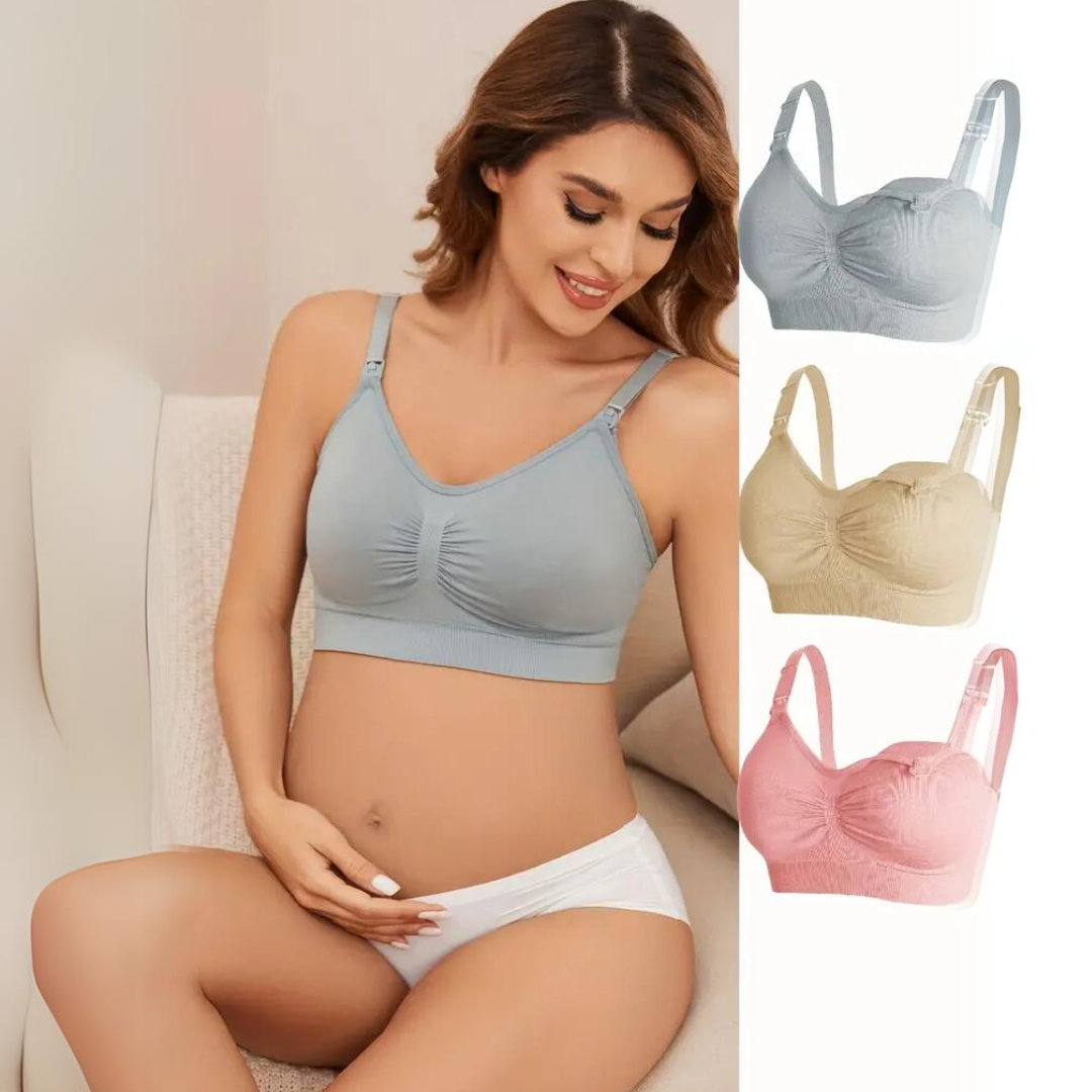 Comfy Nursing Bra Set | 3-Pack