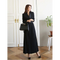 Elenia | Black Maxi Blazer Dress for Women