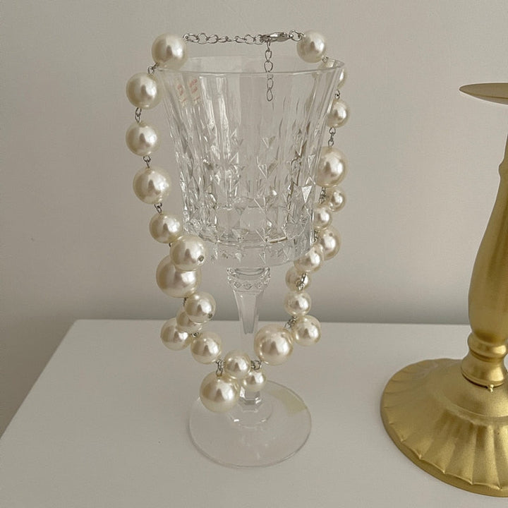 Elise | Stunning Pearl Necklace – Elegant Classic Jewelry for Women