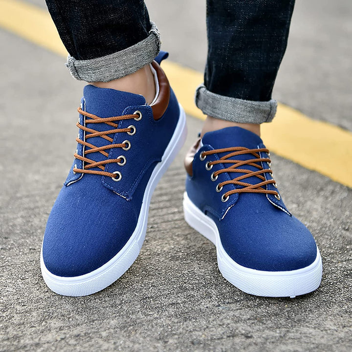 Men’s Canvas Sneakers | Business Casual Style