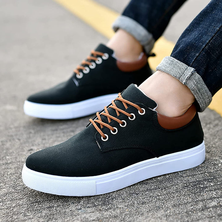 Men’s Canvas Sneakers | Business Casual Style