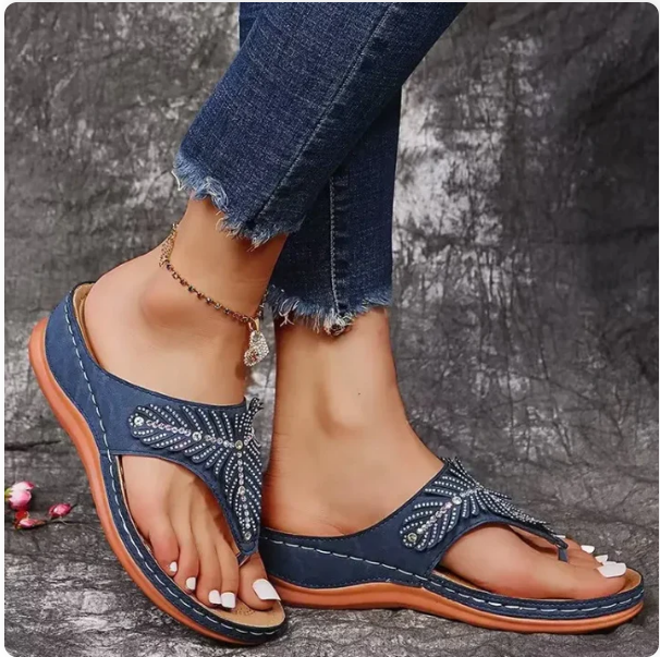 Trellia | Ergonomic Flip-Flop Sandals for Women