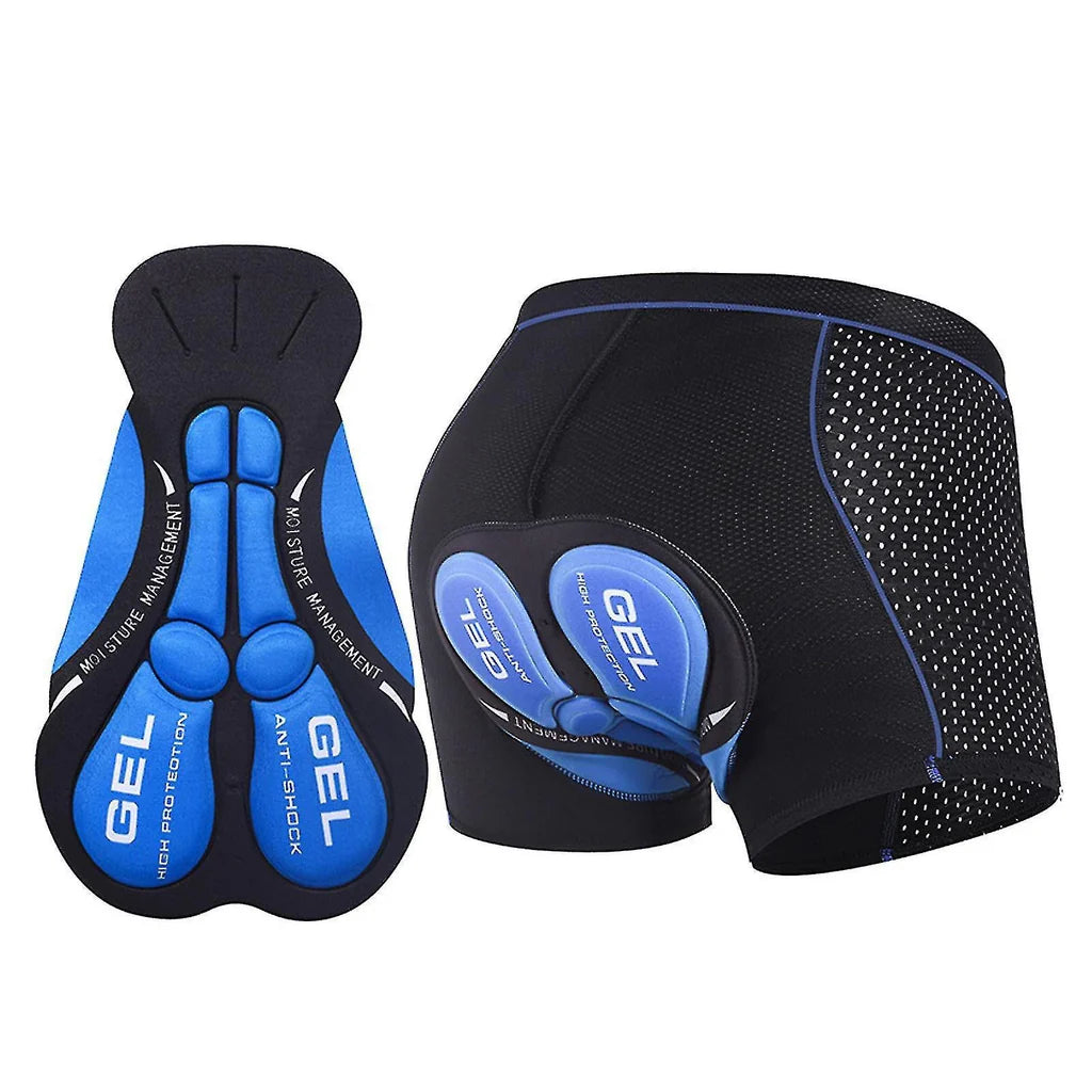 Breathable Cycling Shorts with Shock-Absorbing Padding