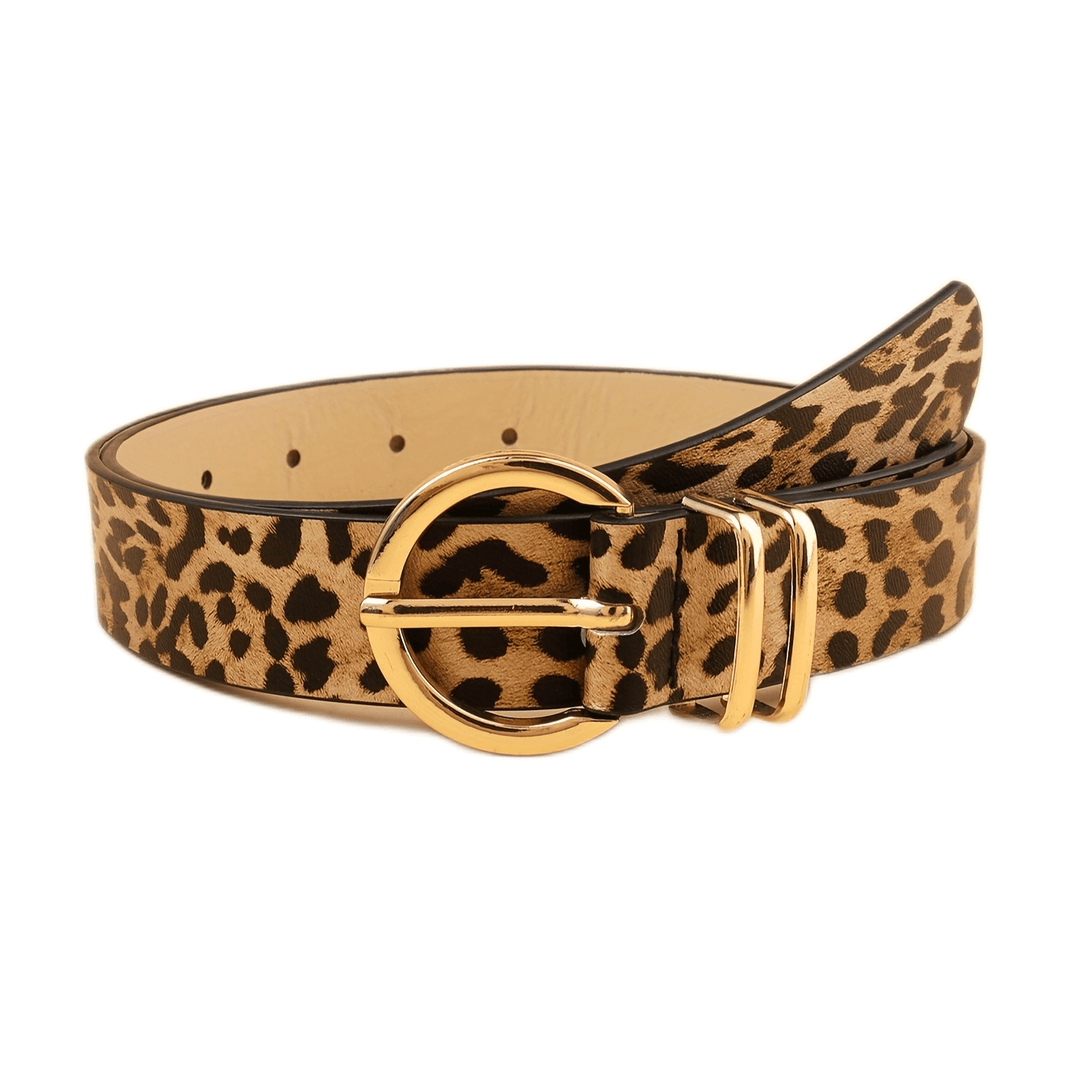 Halen | Stylish Women’s Leather Belt with Gold Buckle
