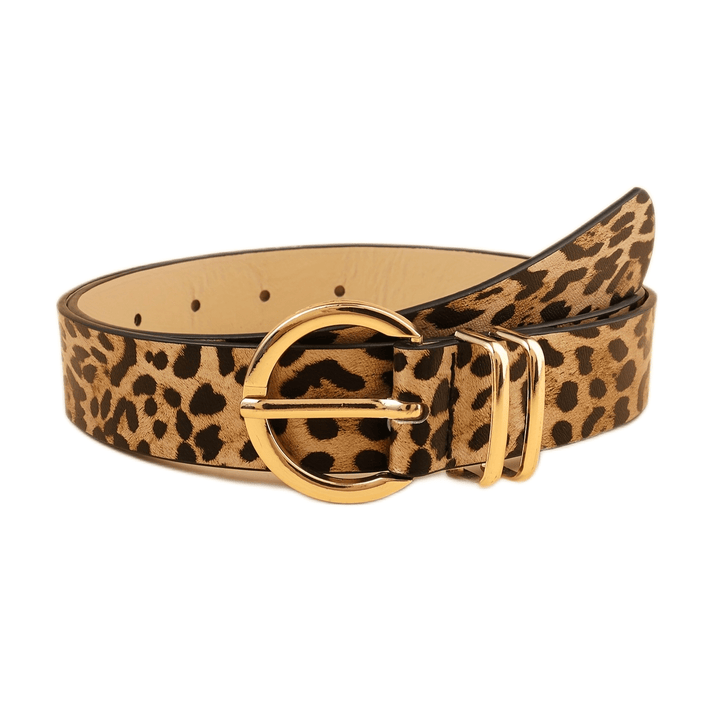 Halen | Stylish Women’s Leather Belt with Gold Buckle