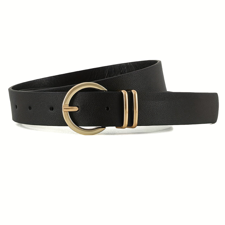Halen | Stylish Women’s Leather Belt with Gold Buckle