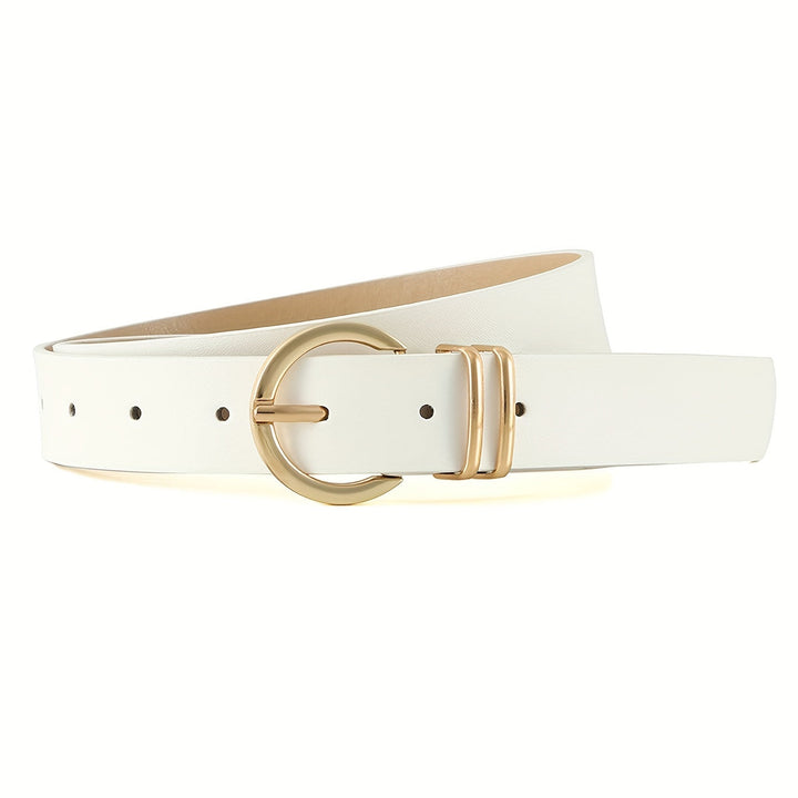 Halen | Stylish Women’s Leather Belt with Gold Buckle