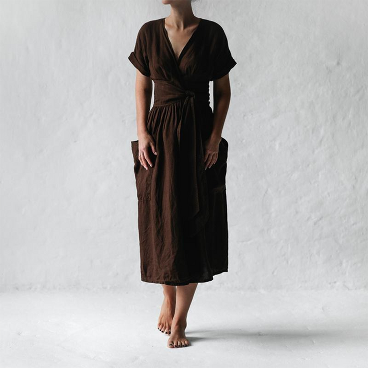 Talyra | Women’s Casual V-Neck Dress