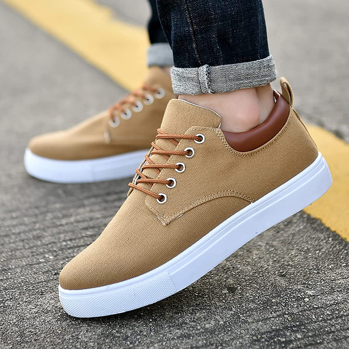 Men’s Canvas Sneakers | Business Casual Style