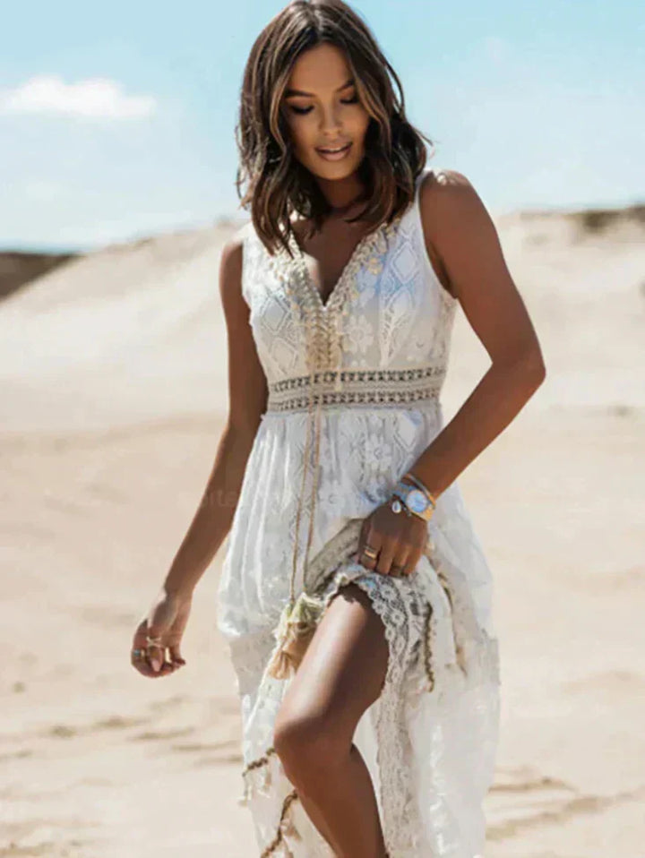 Amrin | Boho Lace Dress for Women