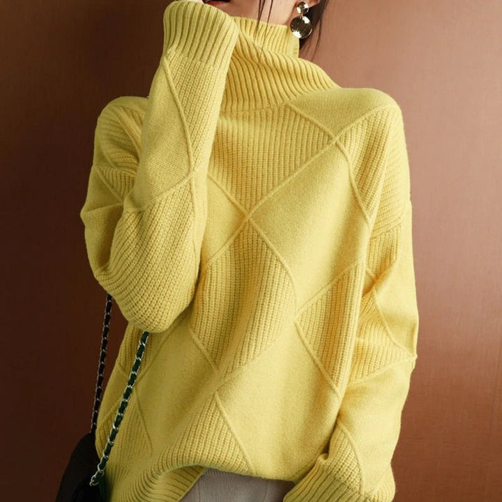Elegant Women's Turtleneck Sweater | Warm & Cozy
