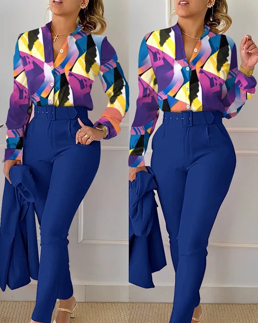 Nyra | Women's Floral Print Outfit Set