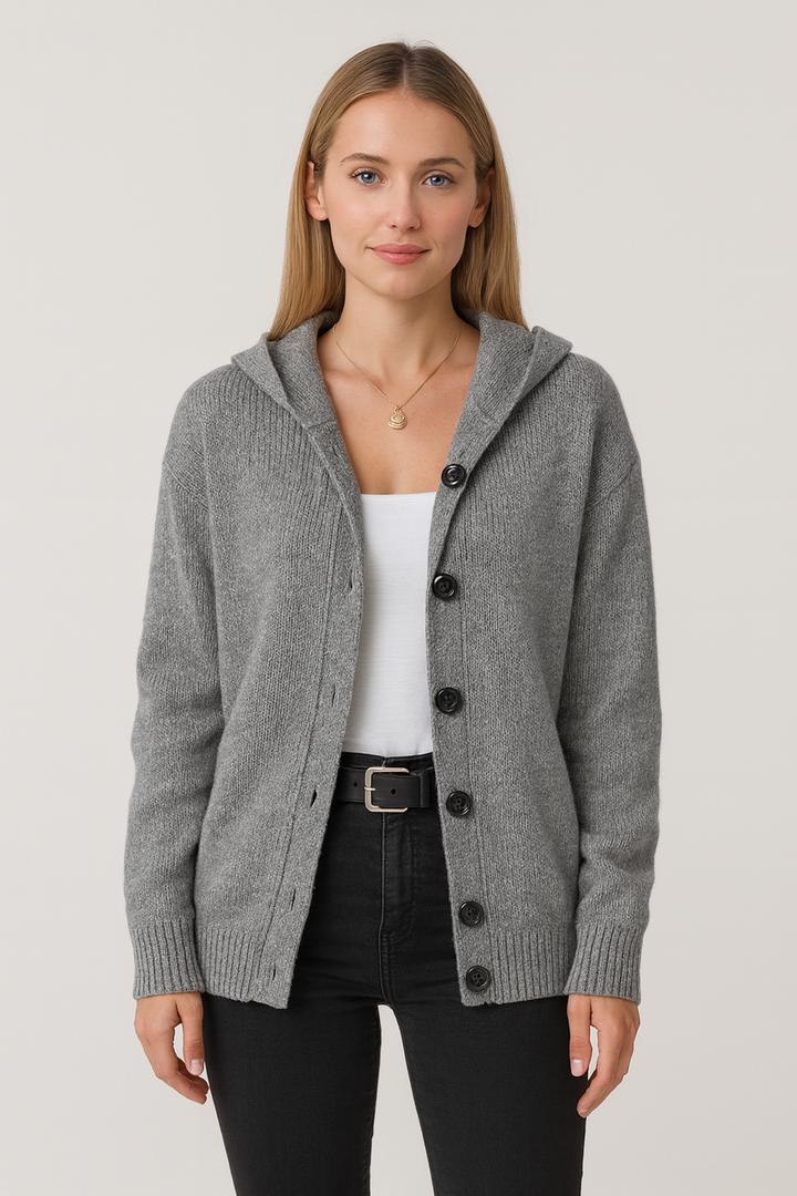 Warm Knitted Women’s Cardigan | Soft Fall/Winter Vest