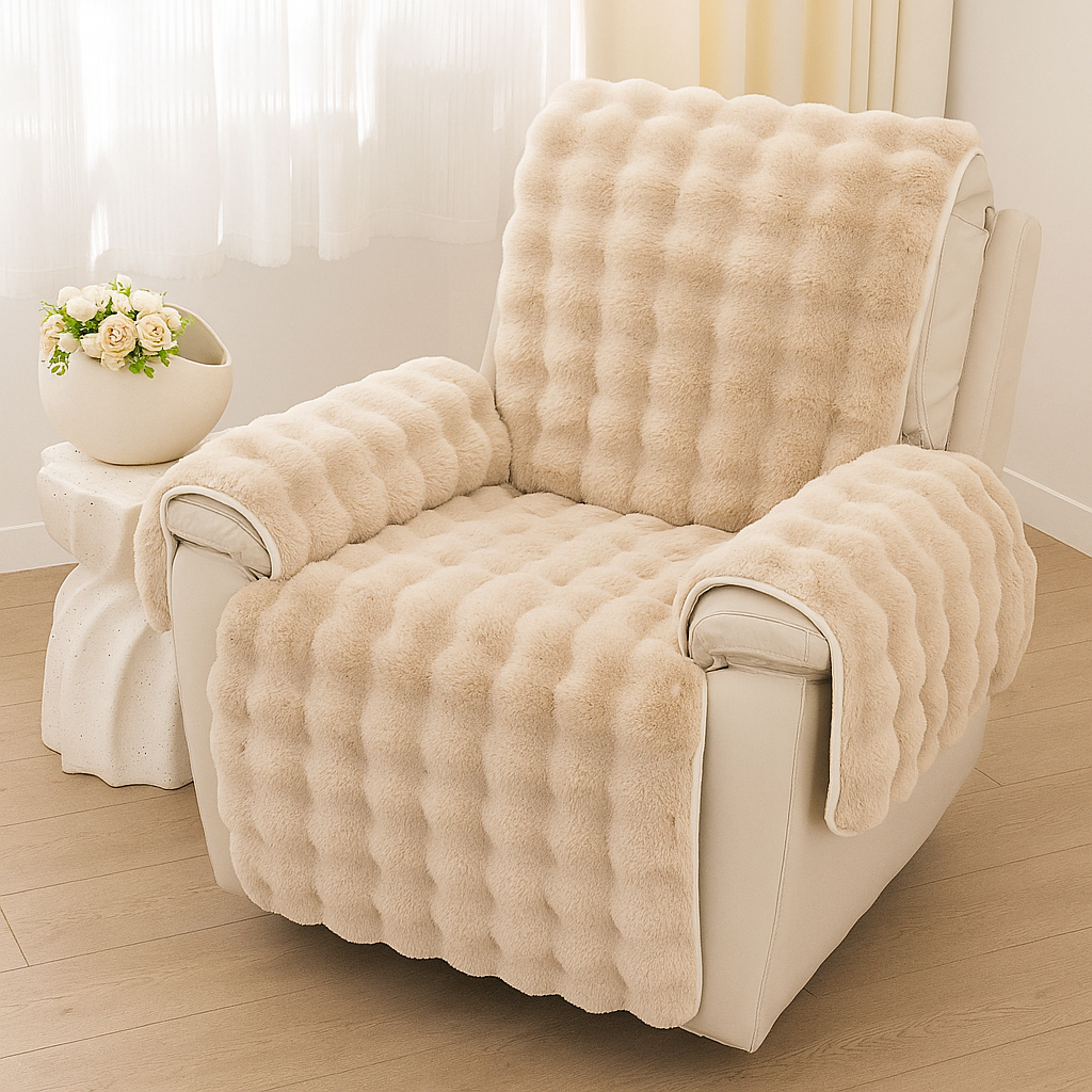 1-Seater Super Soft Recliner Sofa Cover