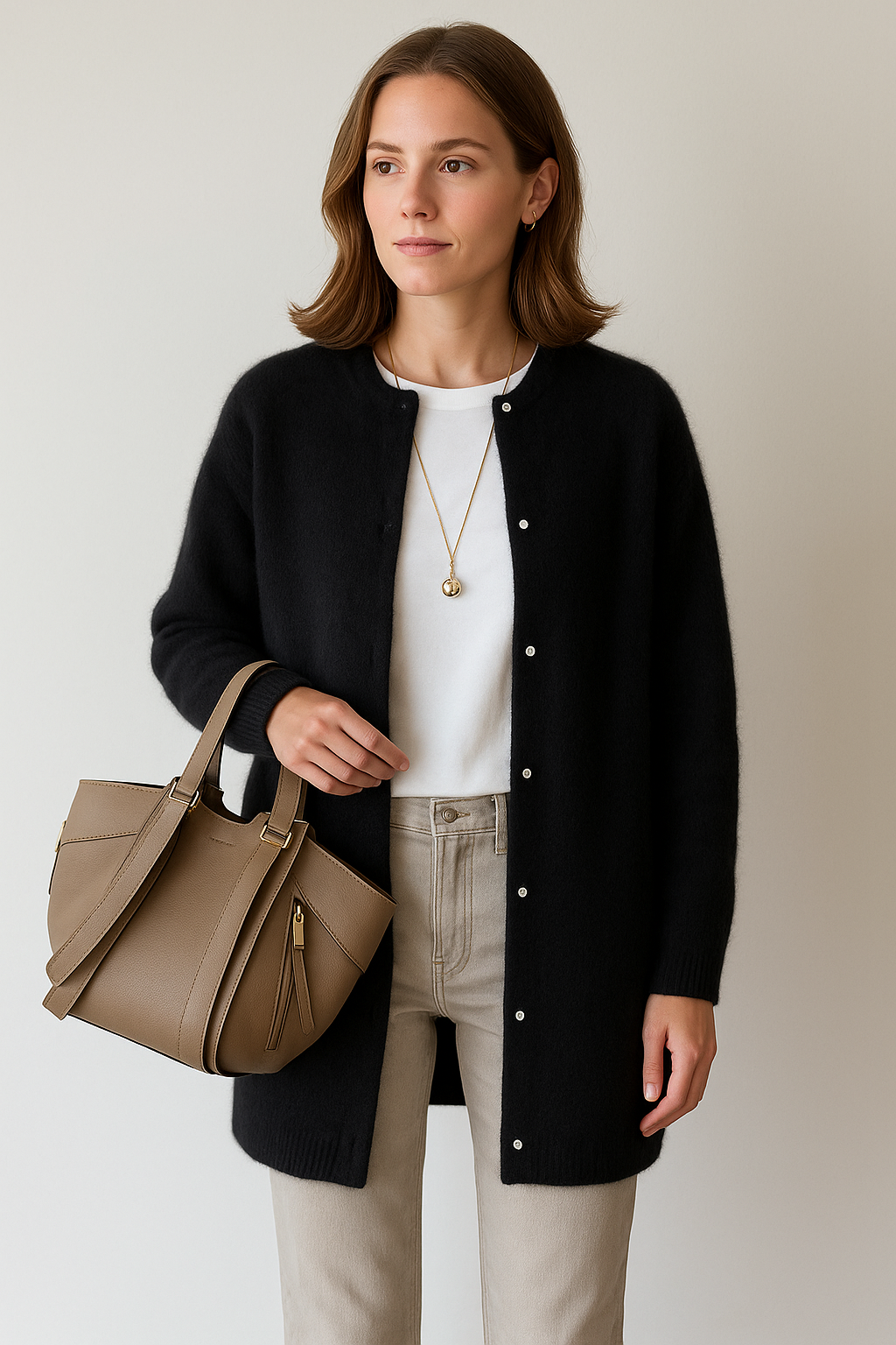 Women's Wool Blend Vest | Warm & Cozy Knit