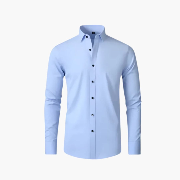 Men’s Slim-Fit Long-Sleeve Stretch Shirt