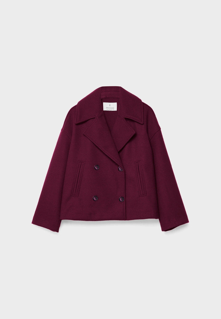 Kaelith | Chic Double-Breasted Short Blazer Jacket