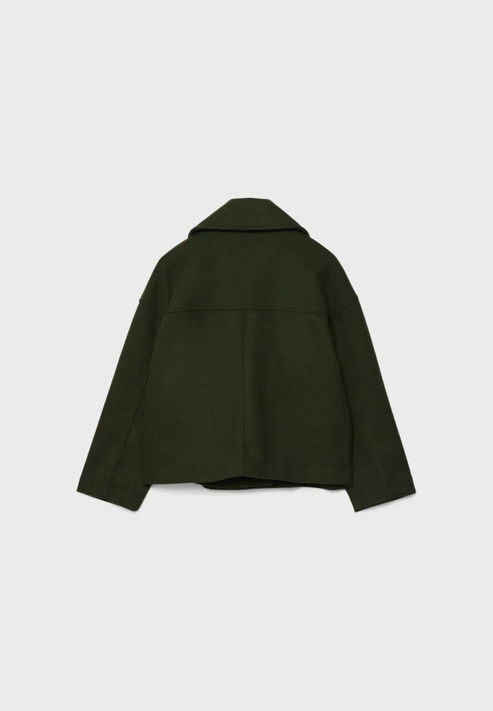 Kaelith | Chic Double-Breasted Short Blazer Jacket