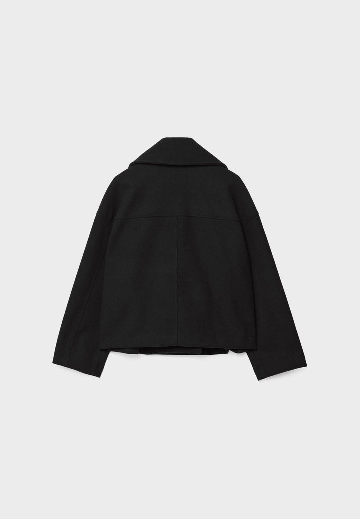 Kaelith | Chic Double-Breasted Short Blazer Jacket