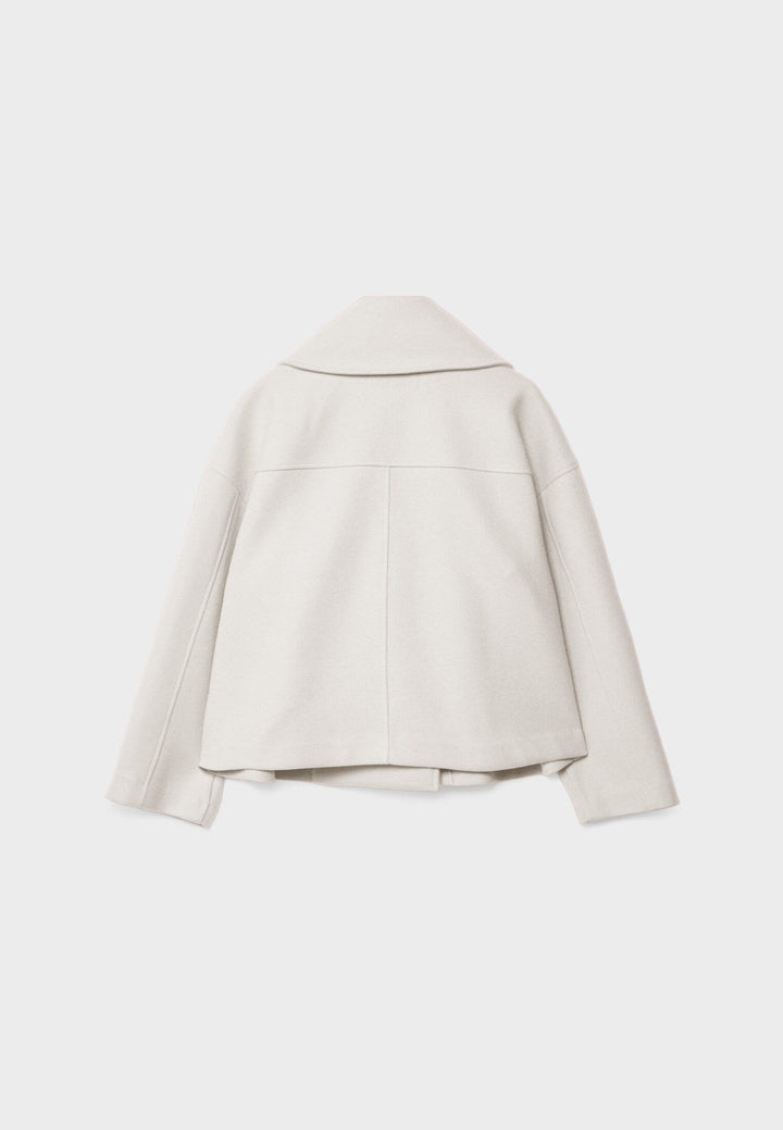 Kaelith | Chic Double-Breasted Short Blazer Jacket