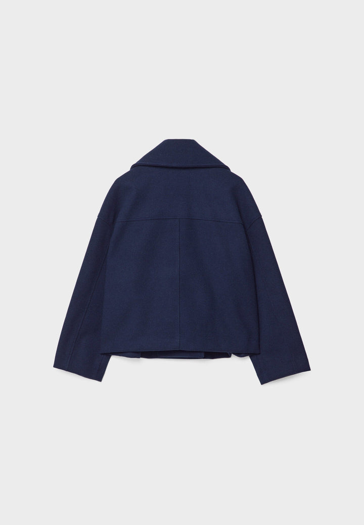 Kaelith | Chic Double-Breasted Short Blazer Jacket