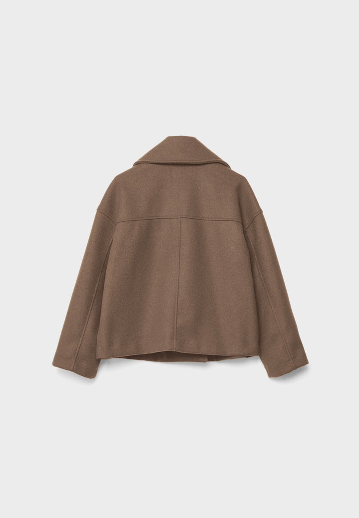 Kaelith | Chic Double-Breasted Short Blazer Jacket