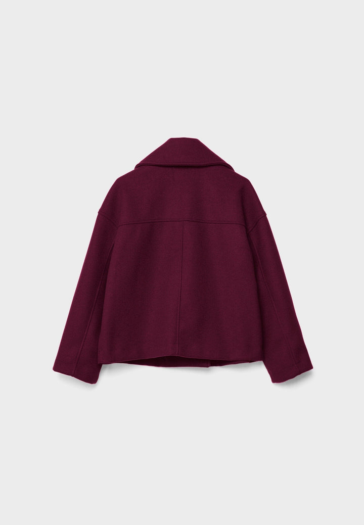Kaelith | Chic Double-Breasted Short Blazer Jacket