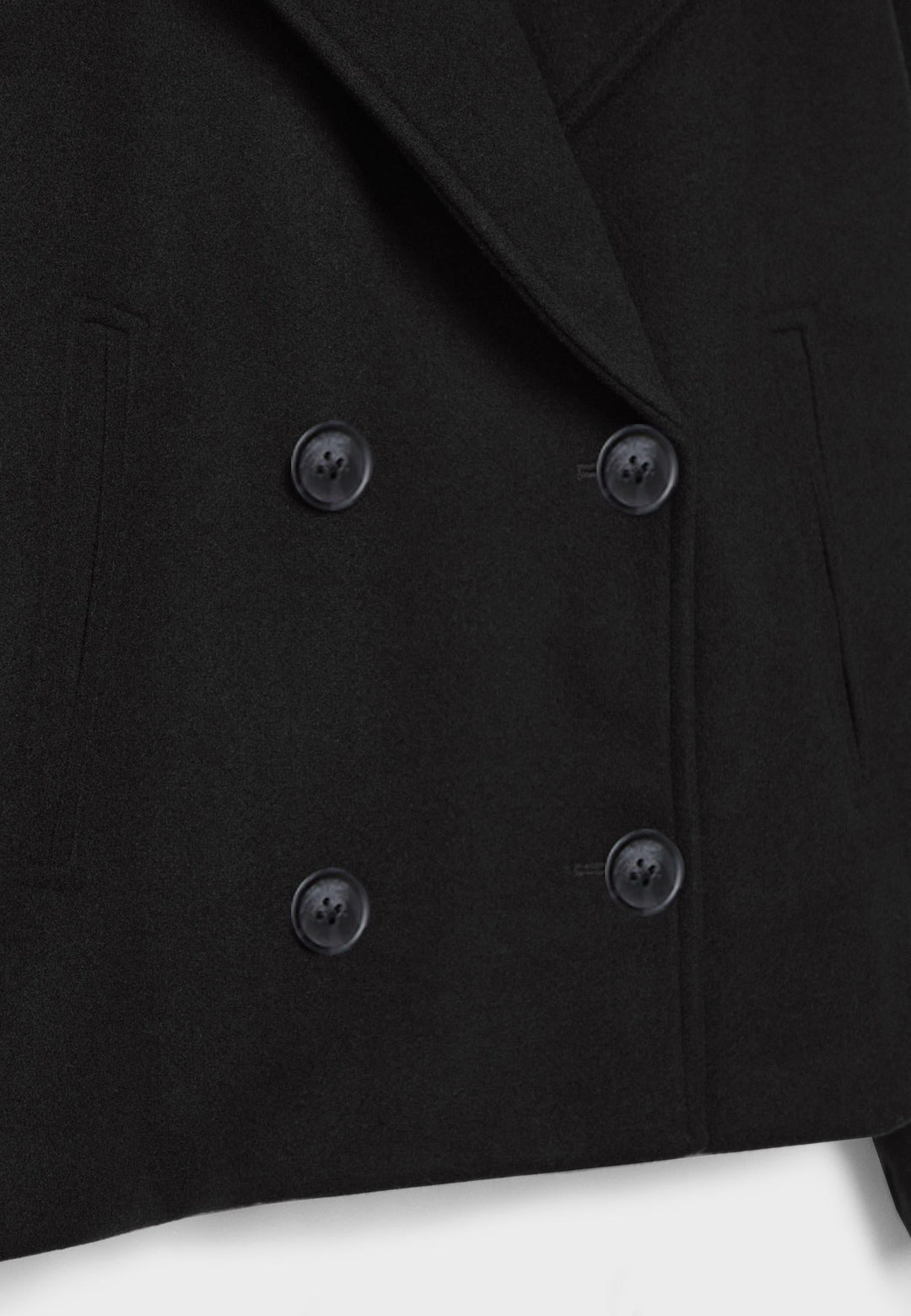 Kaelith | Chic Double-Breasted Short Blazer Jacket