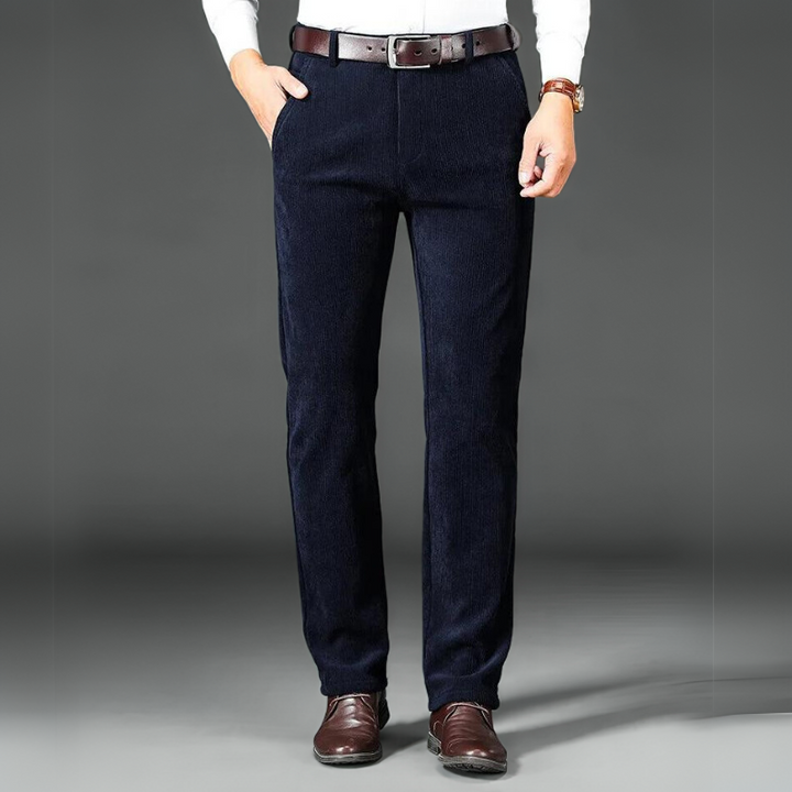 Men’s Oxford Corduroy Pants | Smart-Casual Finish