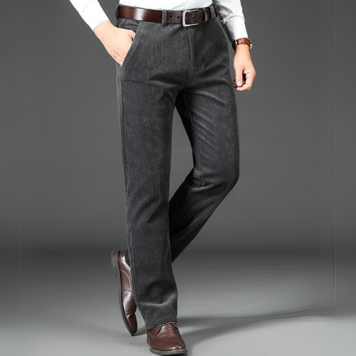 Men’s Oxford Corduroy Pants | Smart-Casual Finish