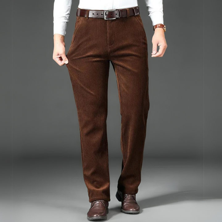 Men’s Oxford Corduroy Pants | Smart-Casual Finish