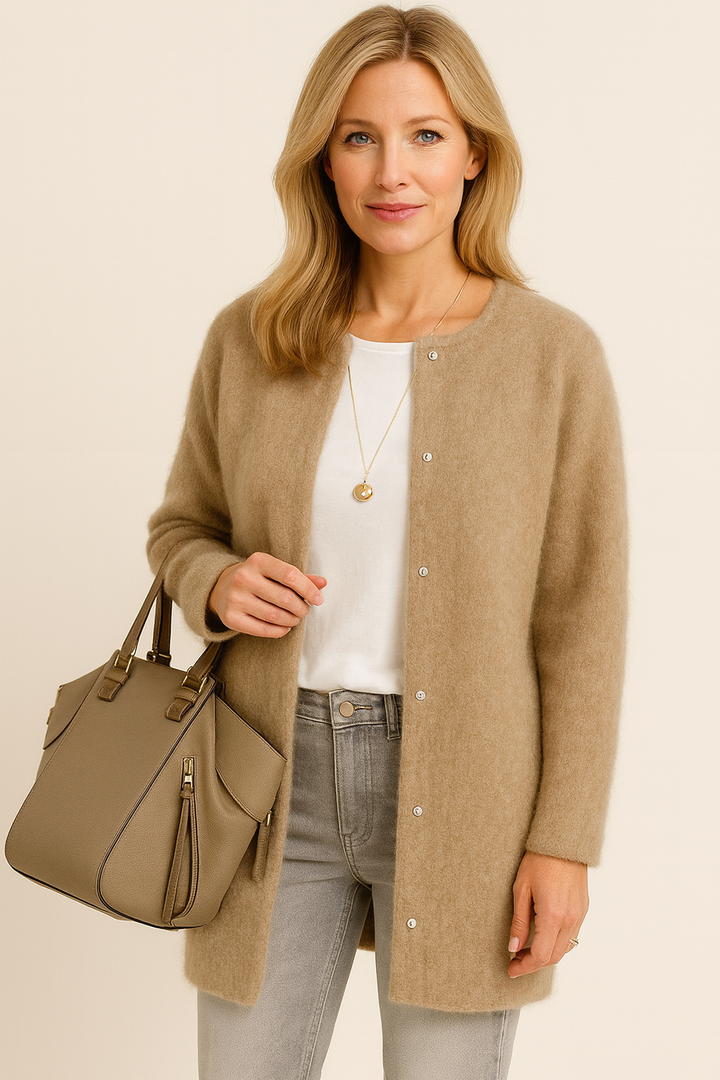 Women's Wool Blend Vest | Warm & Cozy Knit