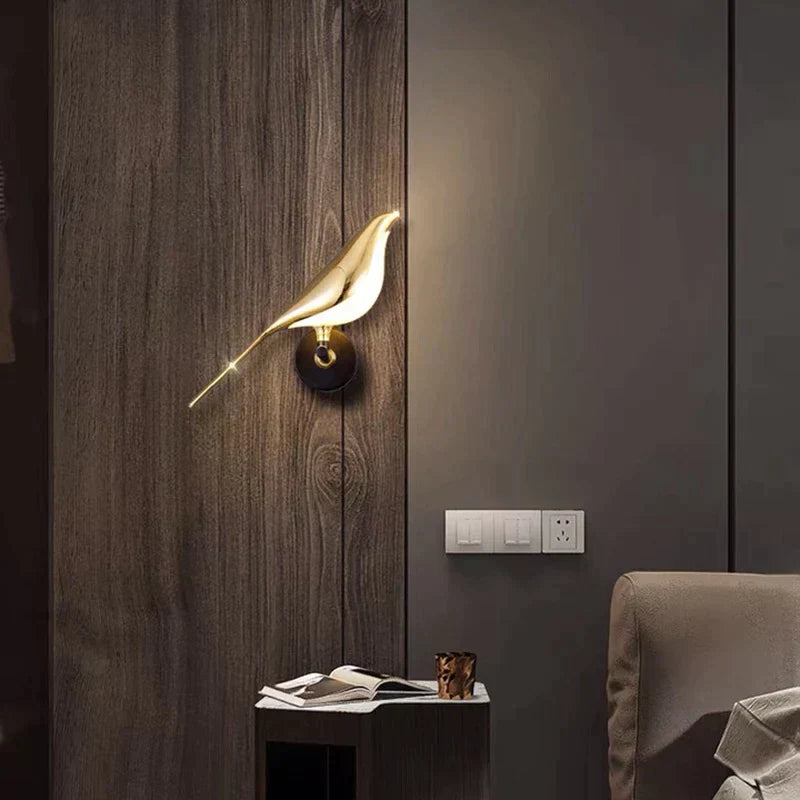 Bordik | Modern Bird Wall Lamp