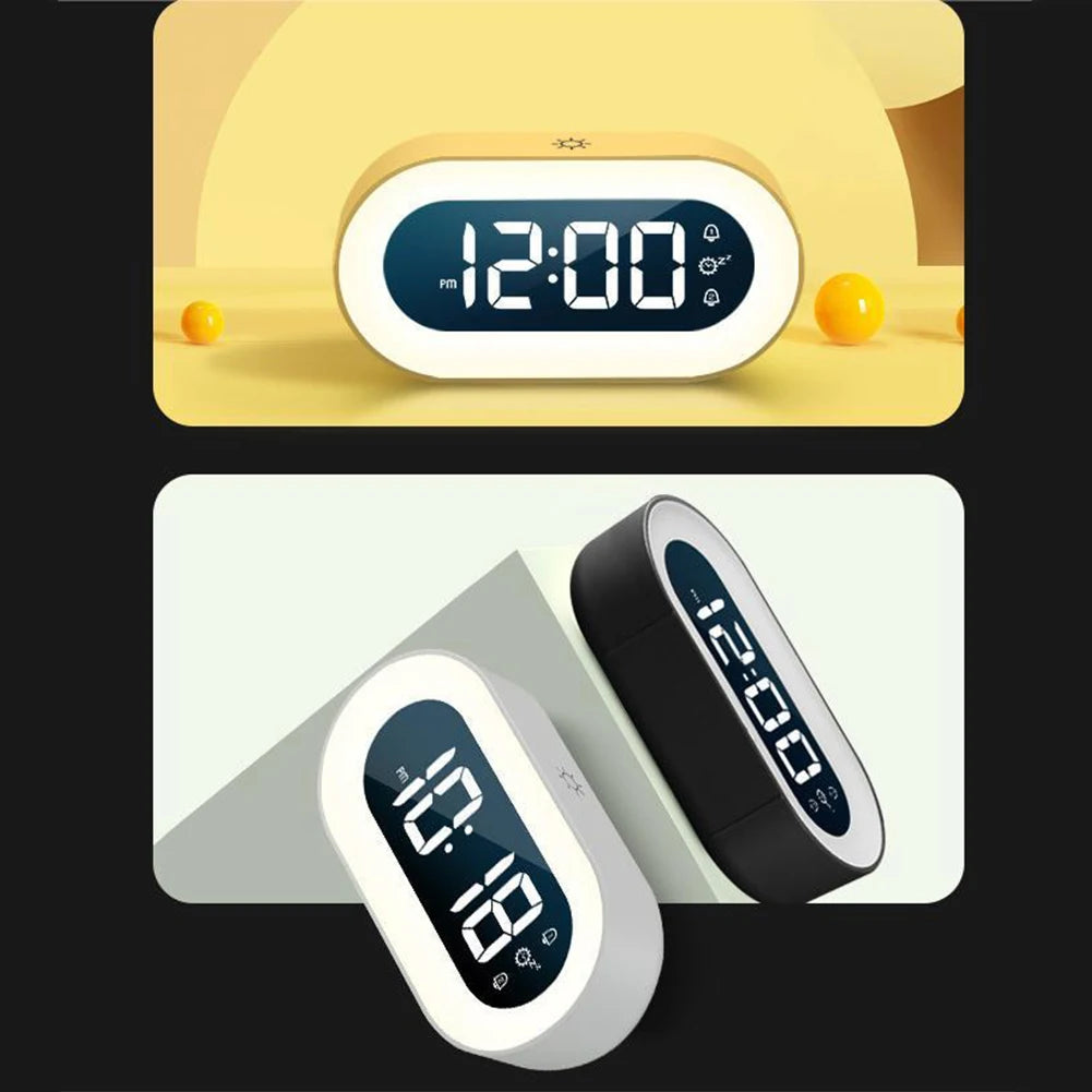 Zaza | Digital Alarm Clock with Night Light