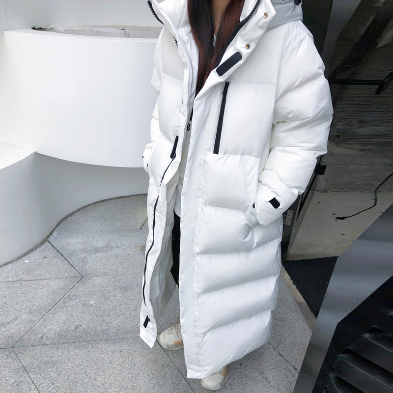 Women’s Warm Hooded Down Jacket | Insulated Winter Coat