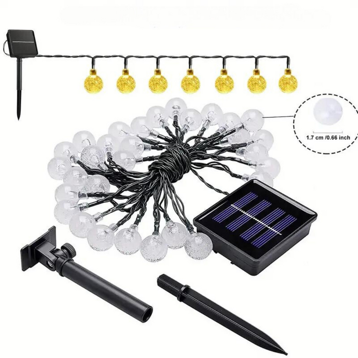 Skarn | Solar Outdoor String Lights