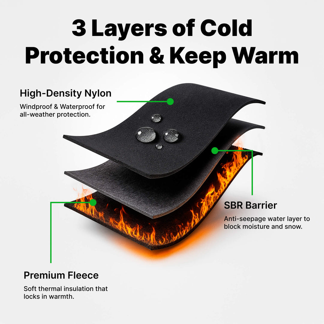 Waterproof Electric Heated Winter Gloves