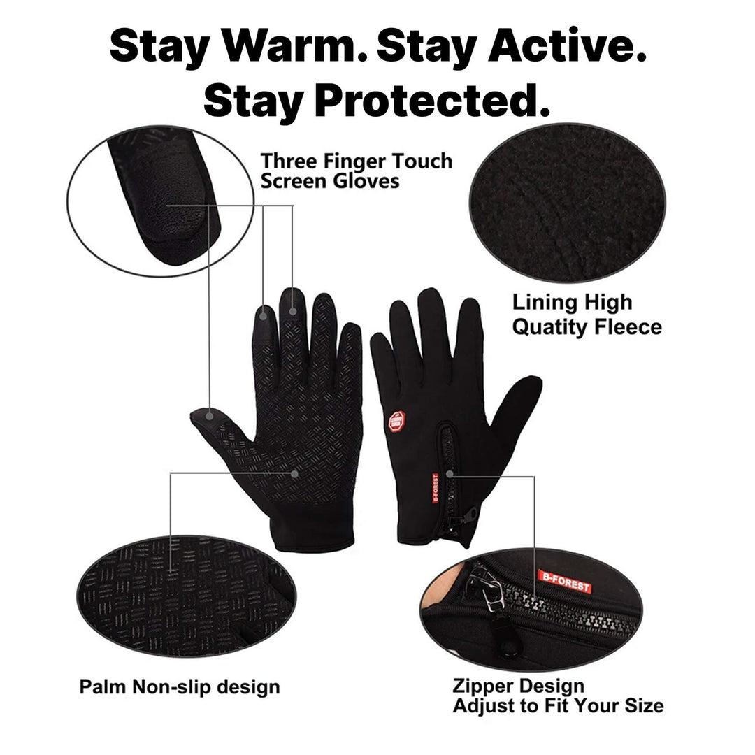 Waterproof Electric Heated Winter Gloves