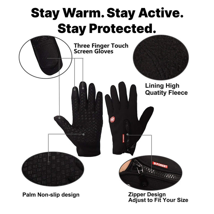 Waterproof Electric Heated Winter Gloves