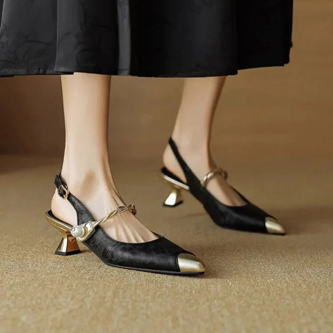 Women’s Slingback Kitten Heels