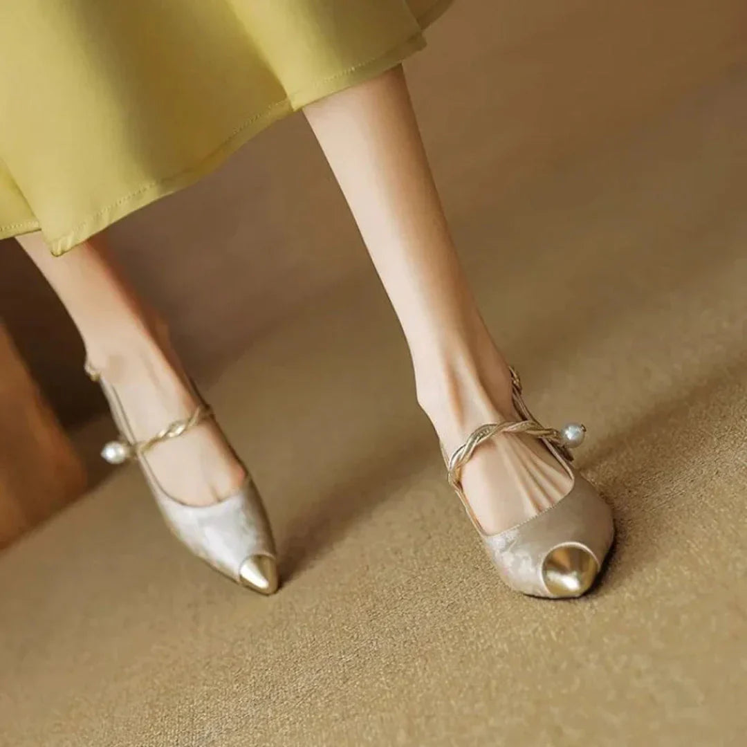 Women’s Slingback Kitten Heels