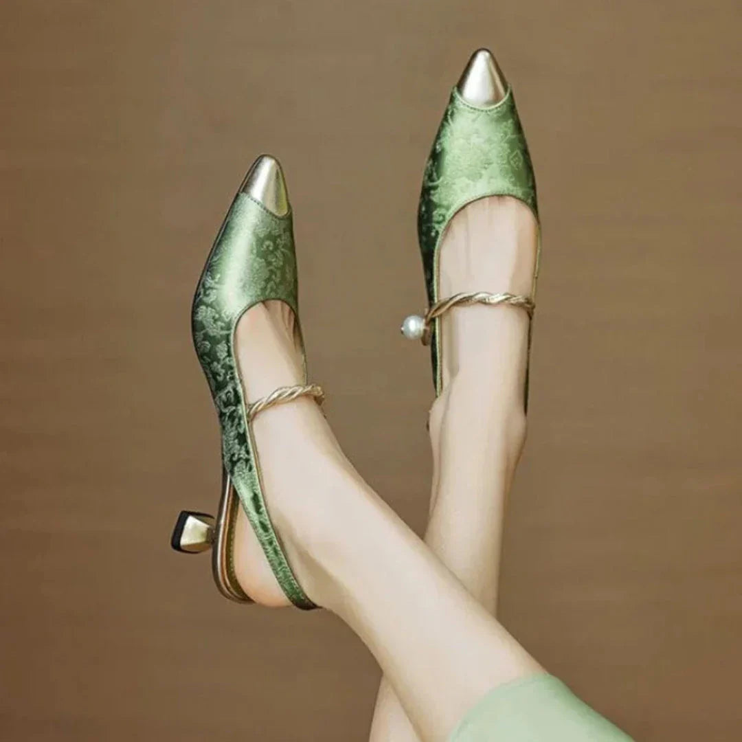 Women’s Slingback Kitten Heels