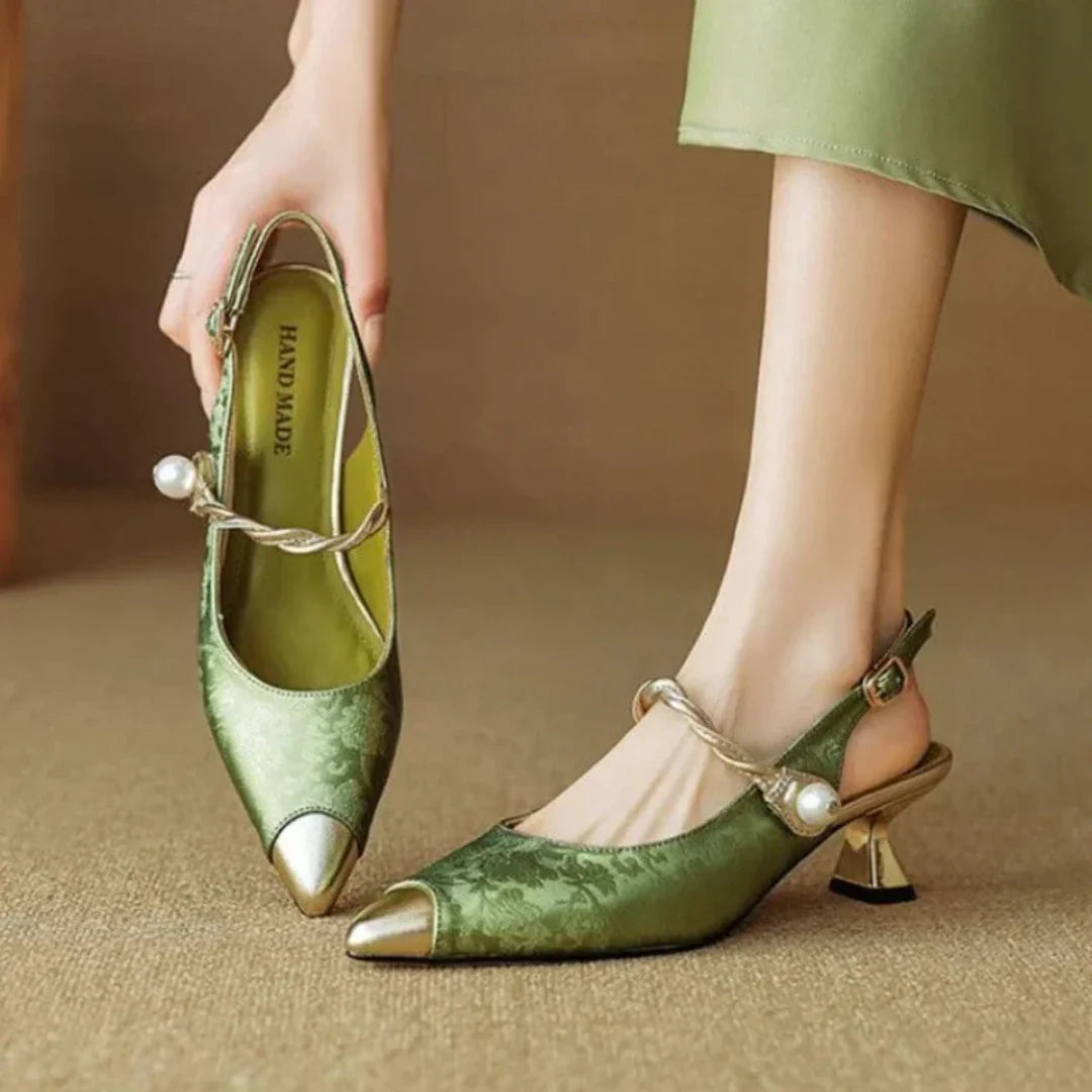 Women’s Slingback Kitten Heels