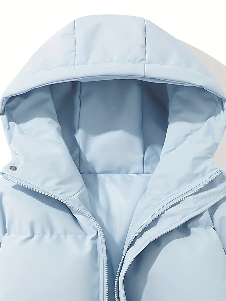 Women's Puffer Coat with Hood | Insulated & Water-Resistant